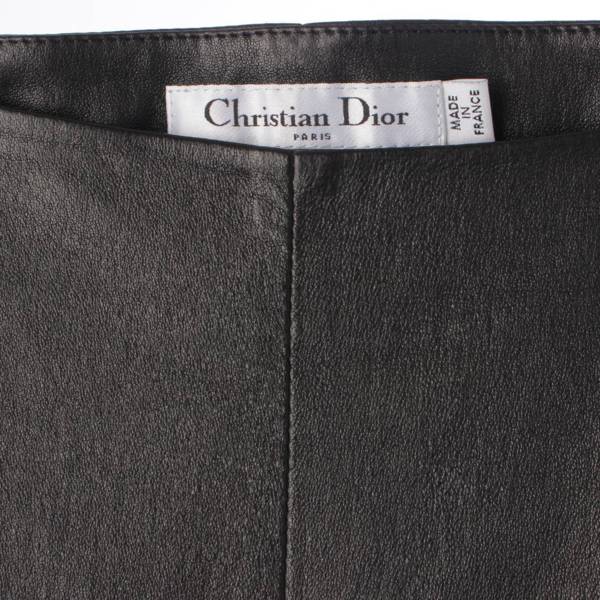 クリスチャンディオール Christian Dior ラムレザー ストレッチ