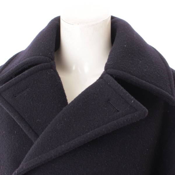 ジルサンダー(Jil Sander) プラス 19AW ウール ピーコート JPPP410104 ネイビー 32 中古 通販 retro レトロ