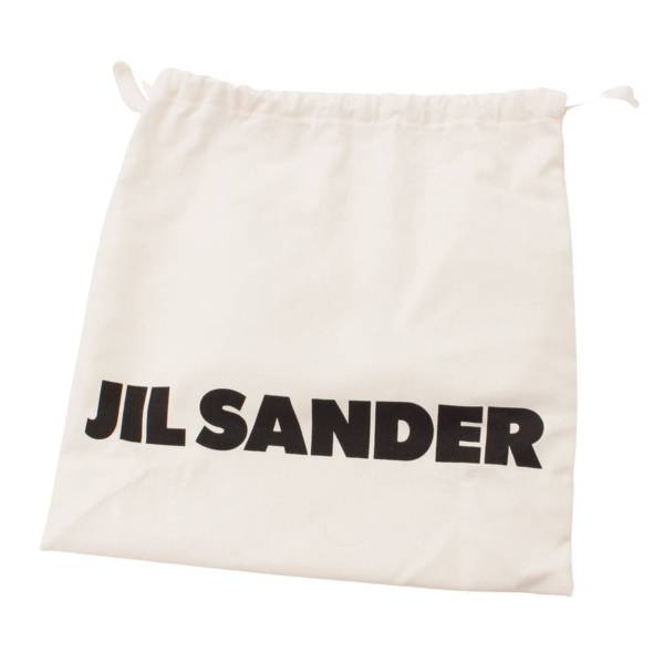 ジルサンダー(Jil Sander) ドローストリング レザー 巾着 ショルダー