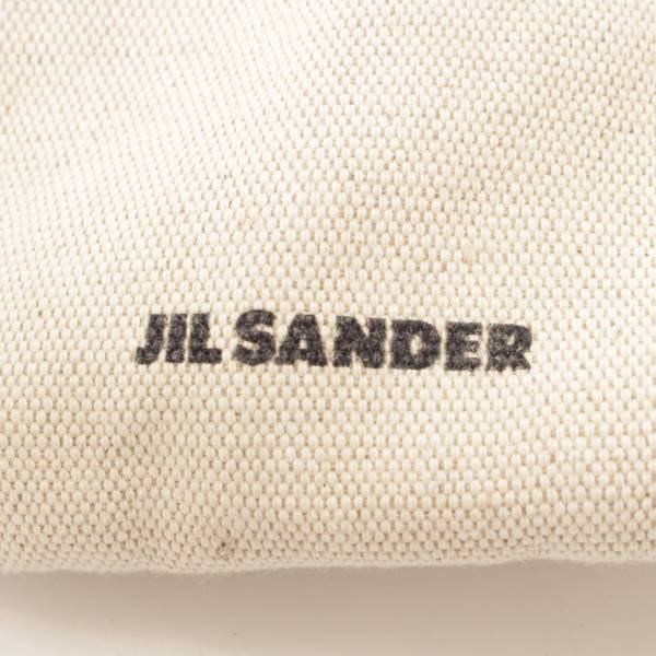 ジルサンダー(Jil Sander) ドローストリング クロスボディ スモール ショルダーバッグ ナチュラル×ブラック 中古 通販 retro レトロ