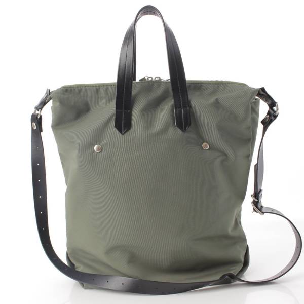 ジルサンダー Jil Sander 22AW メンズ 2WAY TAPE TOTE MD ナイロン トートバッグ J25WD0002 カーキ 中古  通販 retro レトロ