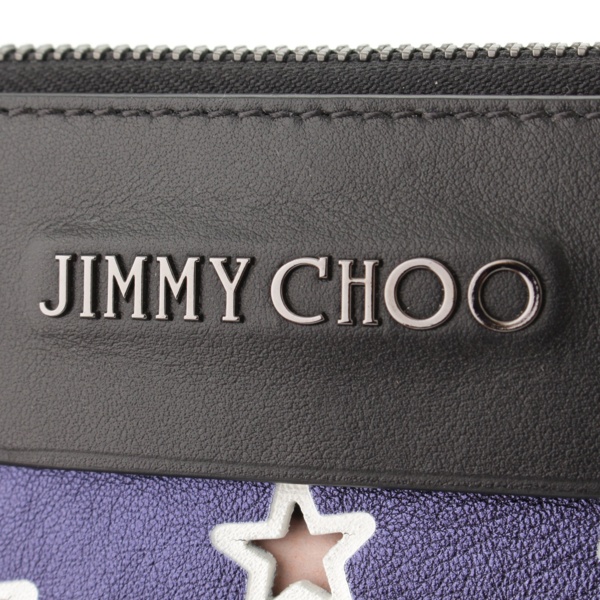 ジミーチュウ(Jimmy Choo) DEREK デレク スターパンチング クラッチ