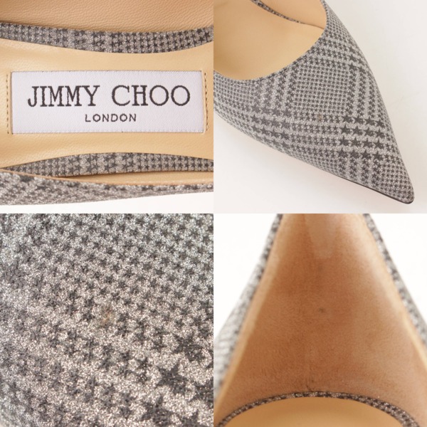 ジミーチュウ(Jimmy Choo) 19SS LOVE85 スター グレンチェック柄