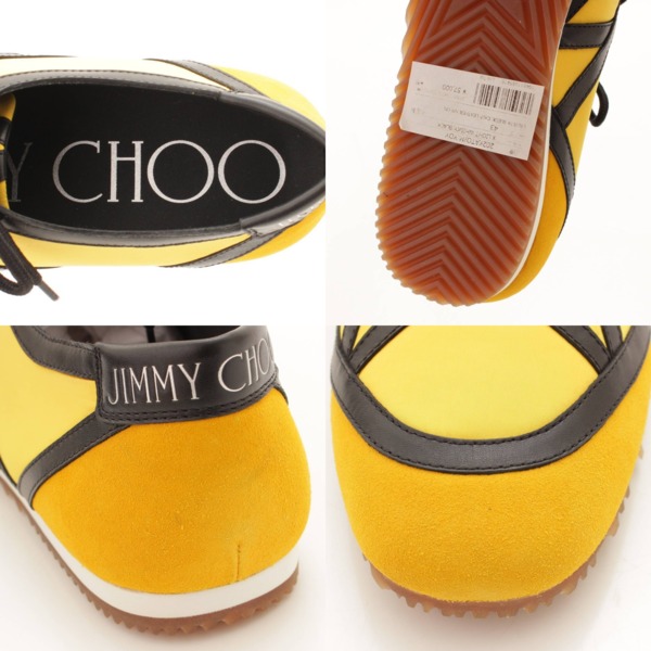 ジミーチュウ(Jimmy Choo) メンズ ナイロン ローカット スニーカー ...