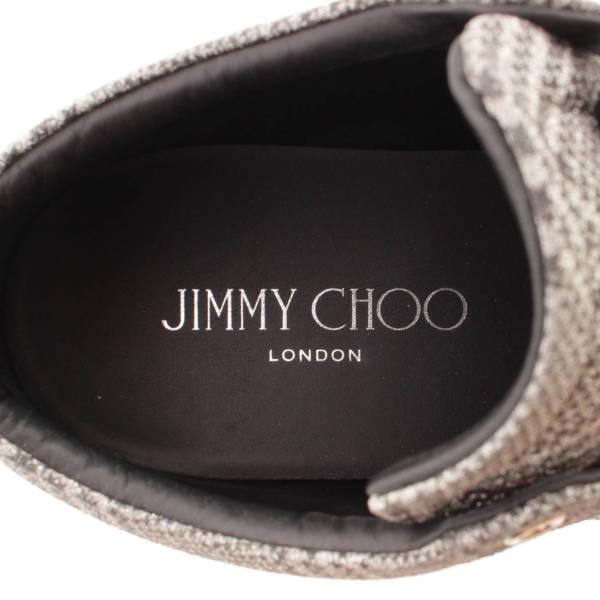 ジミーチュウ(Jimmy Choo) マイアミ グリッター ローカットスニーカー