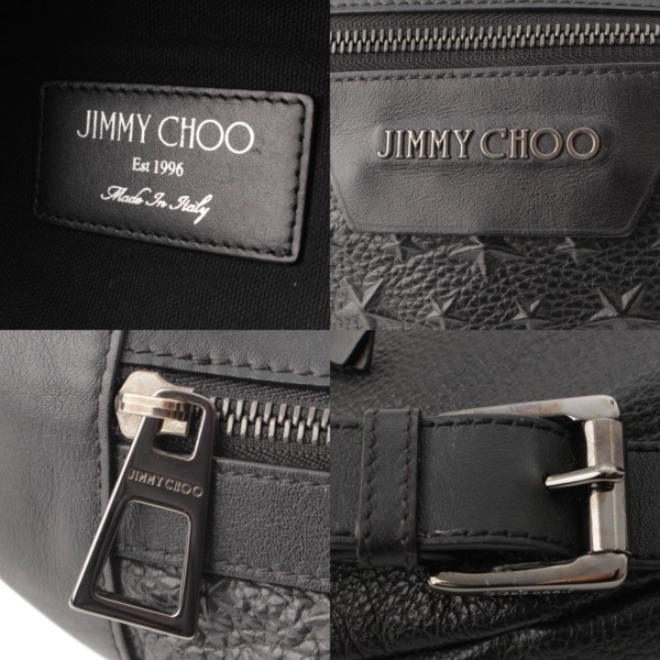 ジミーチュウ Jimmy Choo メンズ デリー スターエンボス レザー