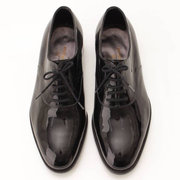 ジョンロブ(John Lobb) パテント レザー レースアップ ビジネスシューズ ブラック 6 中古 通販 retro レトロ