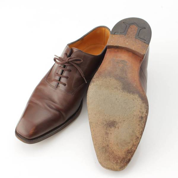 ジョンロブ John Lobb メンズ プレーントゥ レザー レースアップ