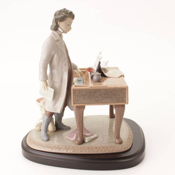 リヤドロ(Lladro) ヤングベートーベン No318 美品 台座未使用 中古