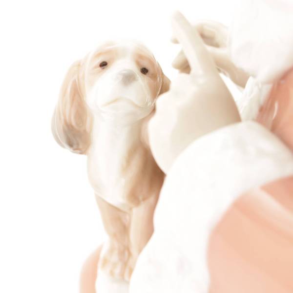 リヤドロ(Lladro) サンタのお話 陶器人形 置物 インテリア 6890 中古