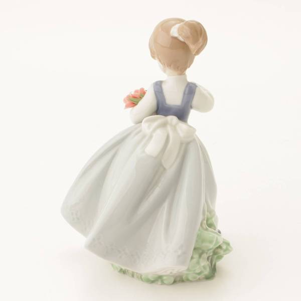 リヤドロ(Lladro) 花 少女 陶器人形 置物 インテリア 中古 通販 retro