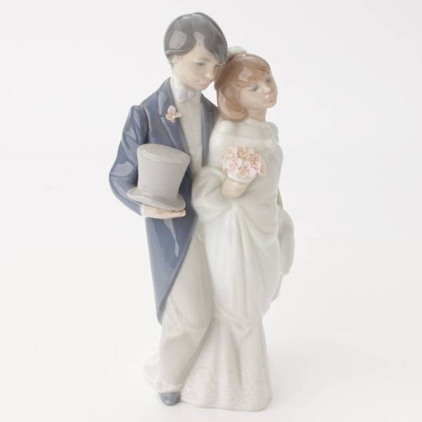 リヤドロ(Lladro) ウェディングベル 結婚 フィギュリン 陶器 06164