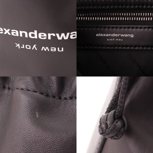 アレキサンダー ワン(Alexander Wang) RYAN PALMELATO ナッパ ラムレザー ショルダーバッグ ブラック 中古 通販  retro レトロ