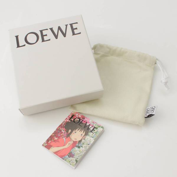 ロエベ(Loewe) ジブリ コラボ レザー バーティカル スモールウォレット