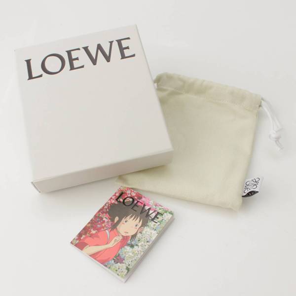 ロエベ(Loewe) ジブリ コラボ レザー バーティカル スモール