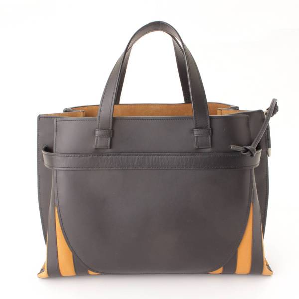 ロエベ(Loewe) ゲート トップハンドルバッグ 321.49XU60 ブラック