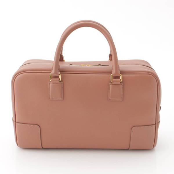 ロエベ Loewe アマソナ28 ナッパカーフ 2way ハンドバッグ A039N08X01 ピンクベージュ 中古 通販 retro レトロ