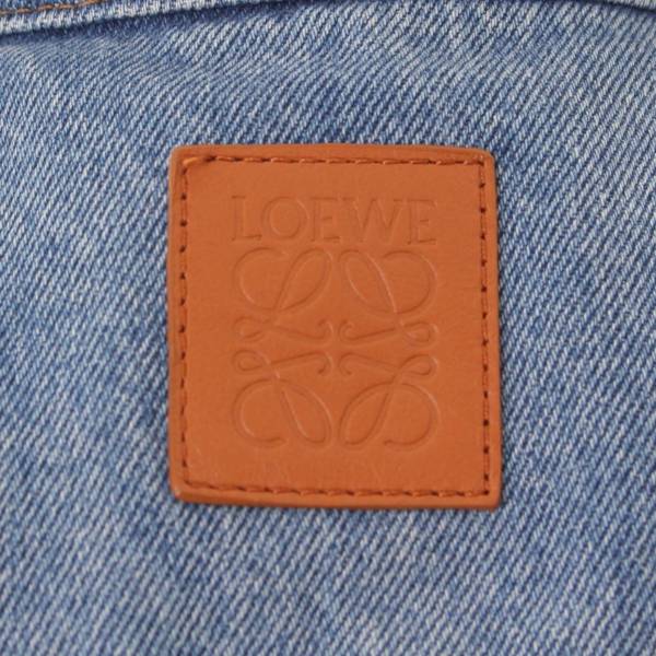 ロエベ(Loewe) デニム ジャケット Gジャン アウター インディゴ 38