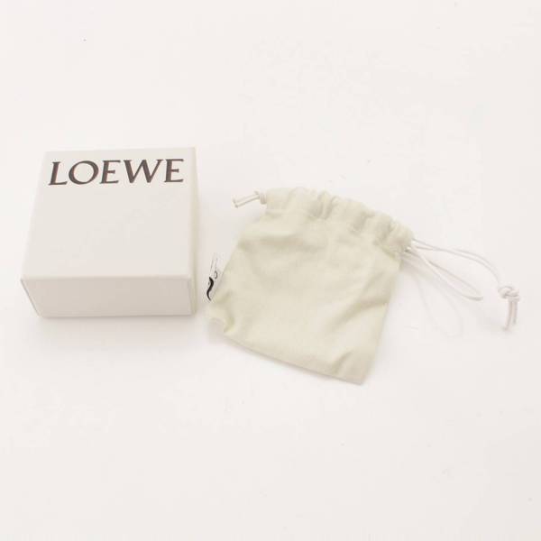 ロエベ(Loewe) ストラップ メタリックリング キーリング キーホルダー