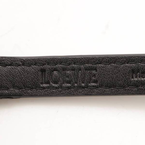 ロエベ(Loewe) アナグラム パーソナライゼーション ショルダーストラップ 109.30AC43 ブラック 中古 通販 retro レトロ