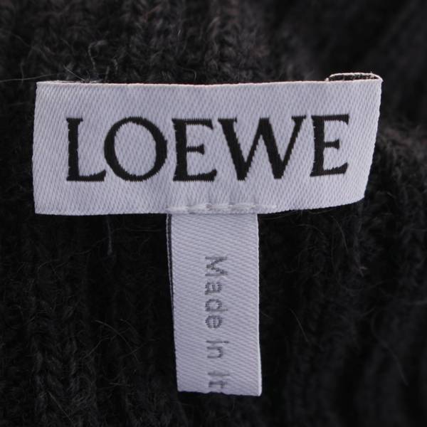 ロエベ Loewe タートルネック バルーンスリーブ ウール×アルパカ ...