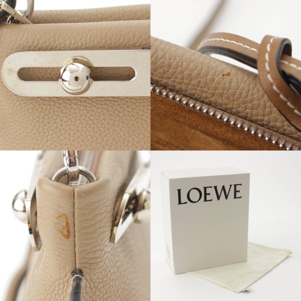 ロエベ Loewe ミッシー アナグラム レザー 2way ショルダーバッグ