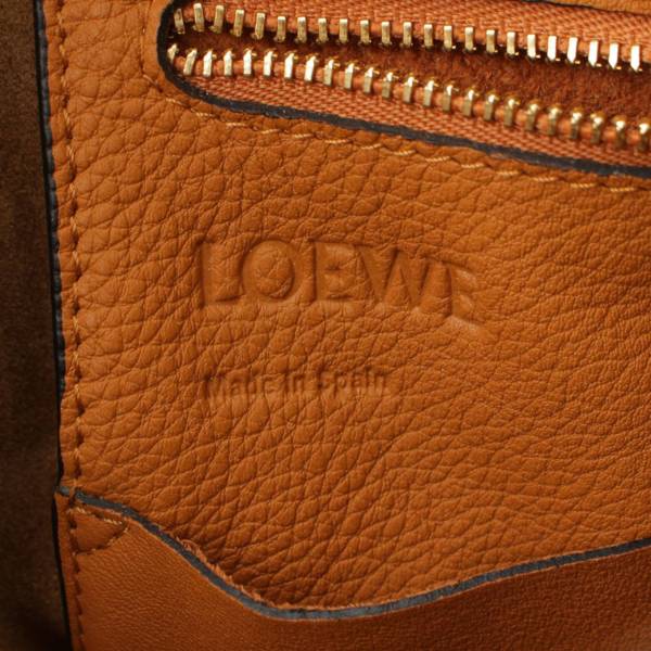 ロエベ Loewe フラメンコノット ショルダーバッグ トートバッグ ブラウン タン キャメル 中古 通販 retro レトロ