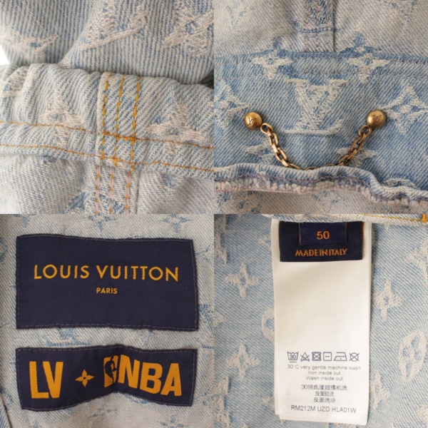 ルイヴィトン(Louis Vuitton) NBA ジップスルー フーディ モノグラム