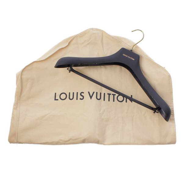 ルイヴィトン Louis Vuitton 24SS メンズ エンブロイダード ナイロン ベースボール ブルゾン 1AFHWN ブラック 50 中古  通販 retro レトロ