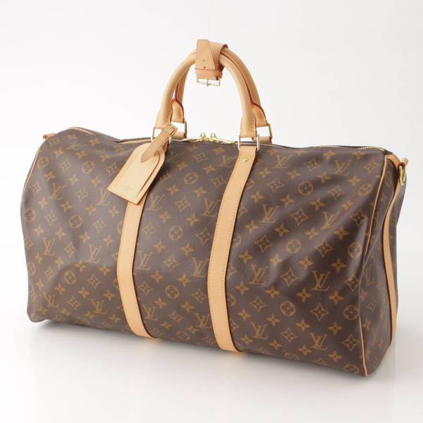 ルイヴィトン Louis Vuitton モノグラム キーポル バンドリエール50 ボストンバッグ M41416 ブラウン 中古 通販 retro  レトロ