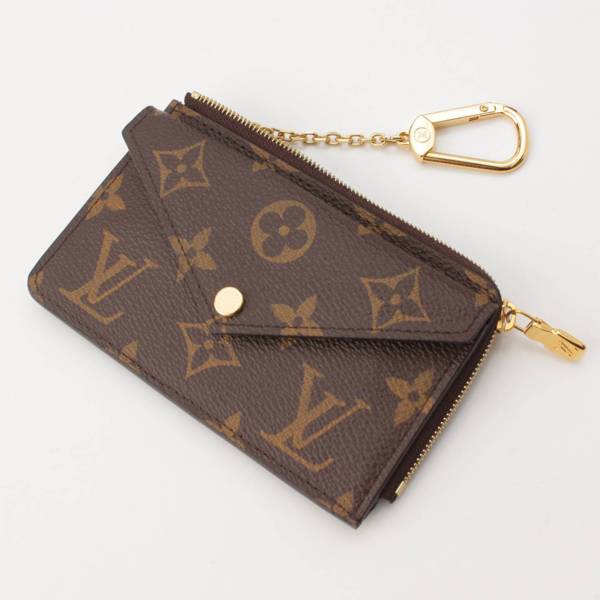 ルイヴィトン Louis Vuitton モノグラム ポルトカルト レクトヴェルソ コインケース 小銭入れ M69431 ブラウン 中古 通販  retro レトロ