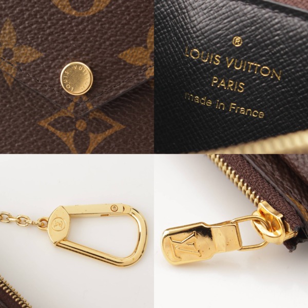 ルイヴィトン Louis Vuitton モノグラム ポルトカルト レクトヴェルソ コインケース 小銭入れ M69431 ブラウン 中古 通販  retro レトロ