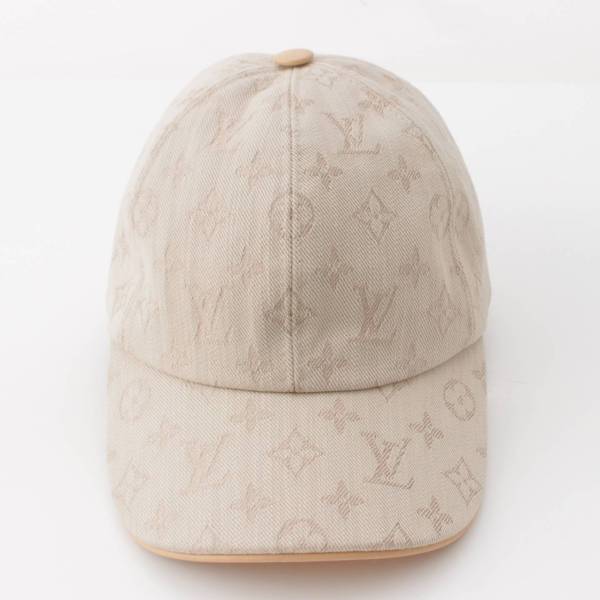 ルイヴィトン Louis Vuitton モノグラム ビーマイキャップ 帽子 M77541 ベージュ 中古 通販 retro レトロ