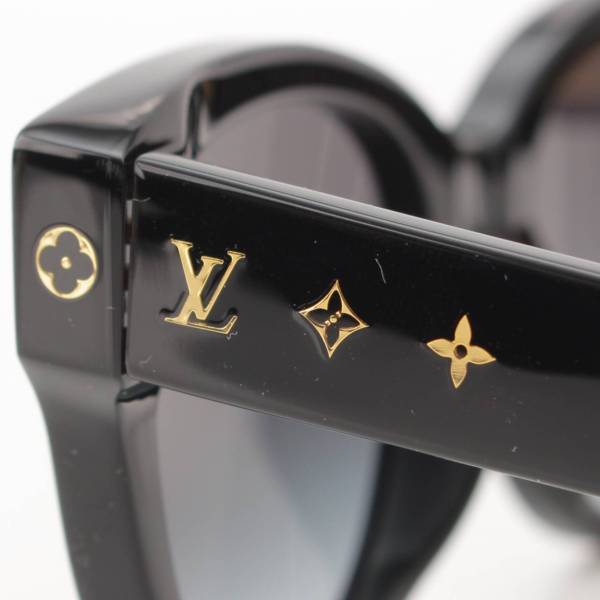 ルイヴィトン Louis Vuitton マイ モノグラム ラウンド サングラス 眼鏡 アイウェア Z1526E ブラック 中古 通販 retro  レトロ