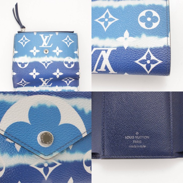 財布❊未使用品❊ルイヴィトン❊エスカルポルトフォイユヴィクトリーヌ ブルー