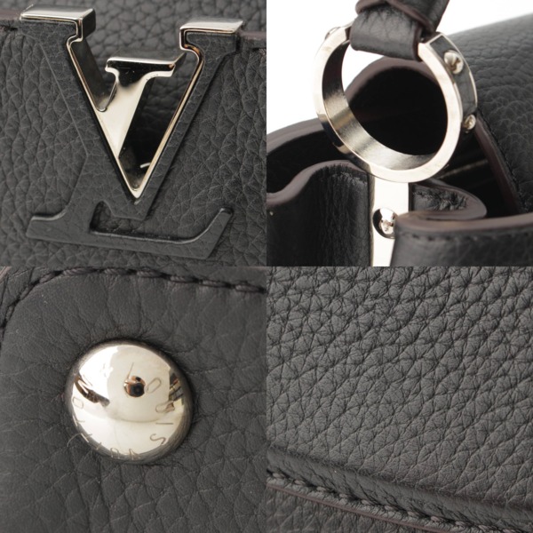 ルイヴィトン(Louis Vuitton) カプシーヌBB LVロゴ トリヨンレザー 2way ハンドバッグ M94586 ノワール 中古 通販  retro レトロ