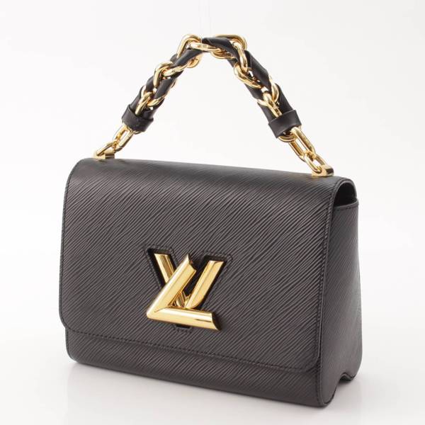 ルイヴィトン Louis Vuitton エピ ツイストMM 2WAY ワンショルダー ハンドバッグ クロスボディ 鞄 M21772 ブラック 中古  通販 retro レトロ