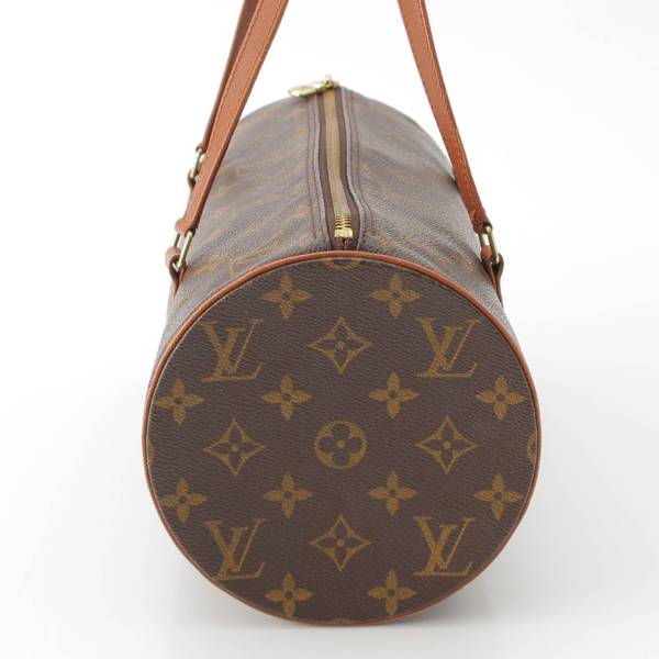 ルイヴィトン Louis Vuitton パピヨン30 ポーチ付 サークル ハンドバッグ M51365 ブラウン 中古 通販 retro レトロ