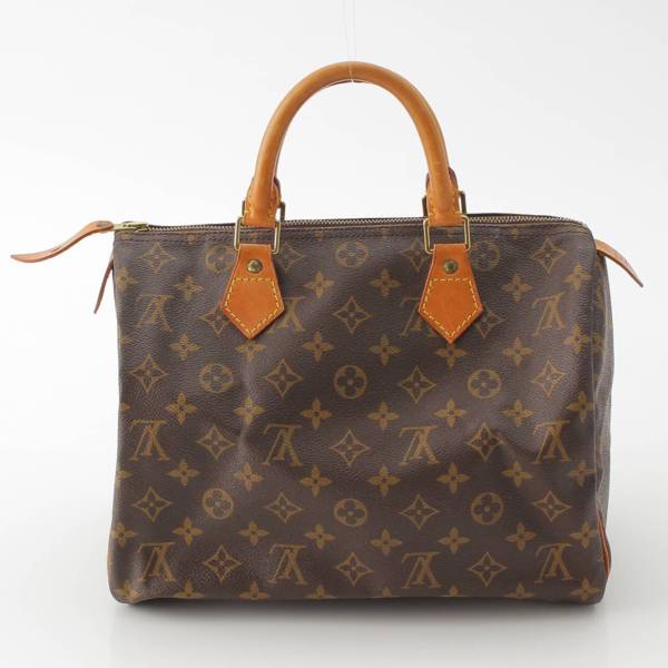 ルイヴィトン Louis Vuitton モノグラム スピーディ30 ボストン ハンドバッグ M41526 ブラウン 中古 通販 retro レトロ