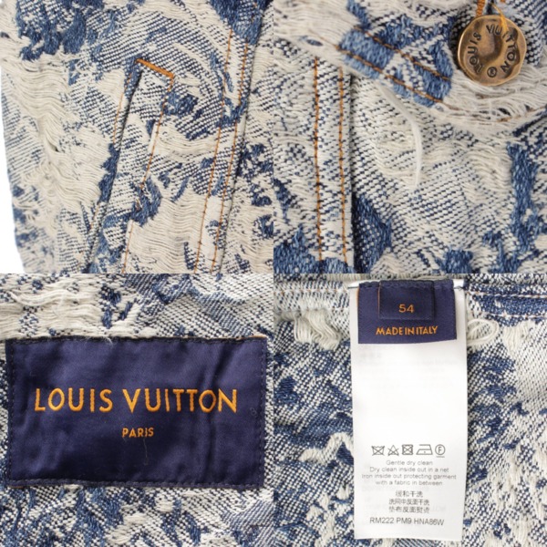 ルイヴィトン(Louis Vuitton) 22AW クラシック デニム ジャケット ...