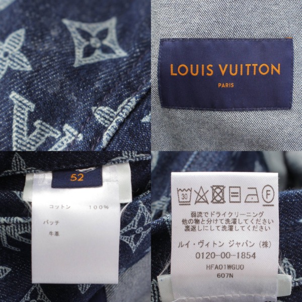 ルイヴィトン(Louis Vuitton) メンズ 18AW モノグラム デニム