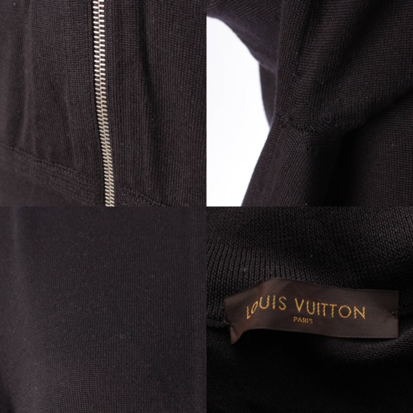 ルイヴィトン Louis Vuitton エルボーパッチ LV サークルロゴ ジップ ...