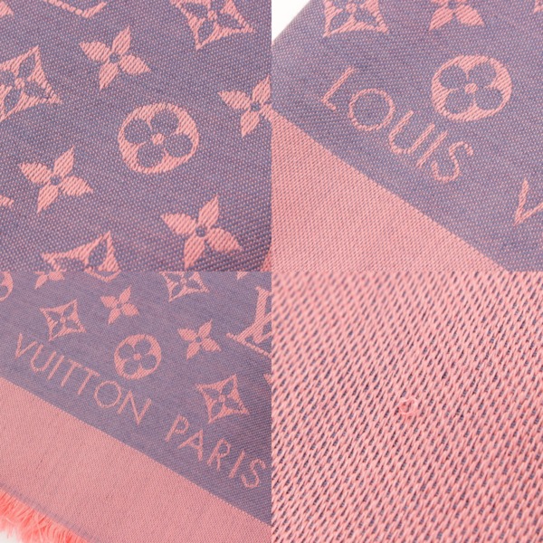 ルイヴィトン(Louis Vuitton) モノグラムデニム シルク×ウール 