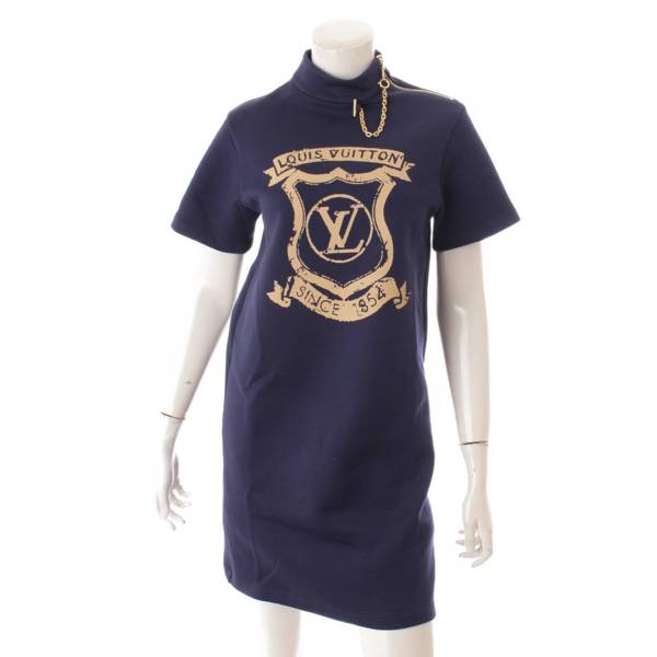 ルイヴィトン(Louis Vuitton) 21AW コートオブアームズ シャツドレス