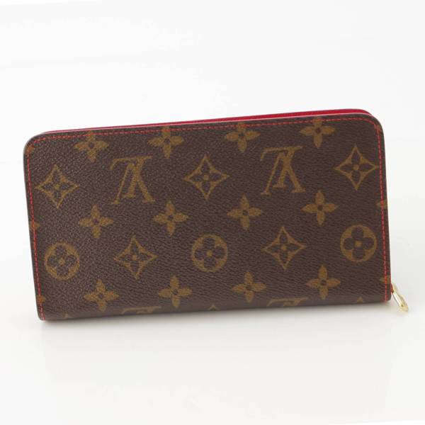 ルイヴィトン Louis Vuitton モノグラムチェリー ポルトモネジップ ラウンドファスナー長財布 M95006 ブラウン 中古 通販  retro レトロ