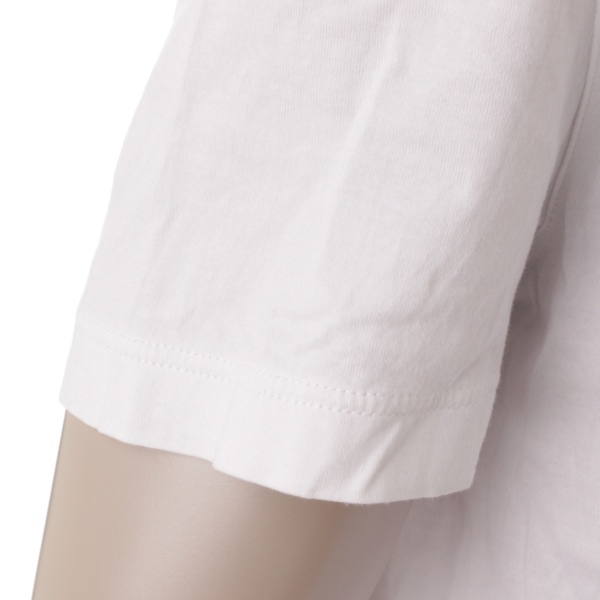 ルイヴィトン(Louis Vuitton) メンズ ロゴ刺繍 Tシャツ ホワイト S 