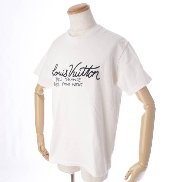 新品未使用　ルイヴィトン　クラシックTシャツ　LVモチーフ　ホワイト　Lサイズ