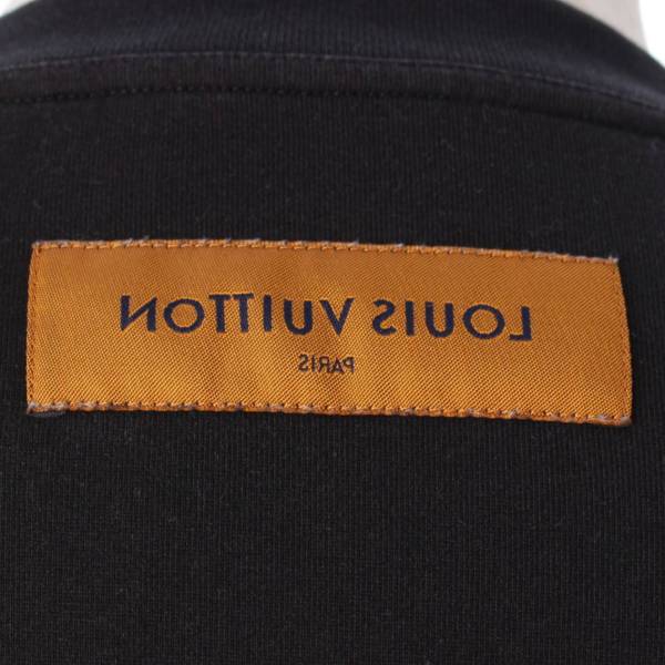 ルイヴィトン(Louis Vuitton) メンズ ロゴステッチ 刺繍 Tシャツ