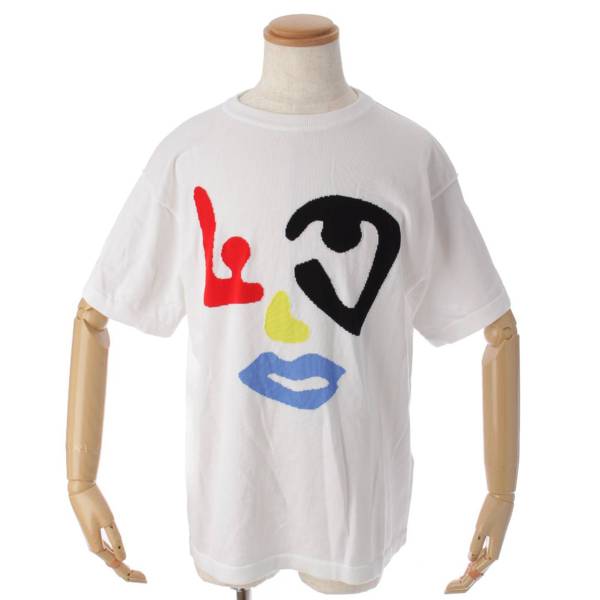 ルイヴィトン 22AW ロゴグラフィック ニットTシャツ