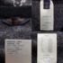 21SS ディストレスト モノグラム クルーネック ウール ニット セーター グレー XL